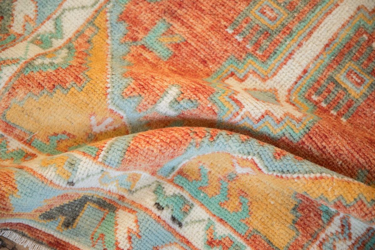 2.5x5.5 Vintage Oushak Rug Runner