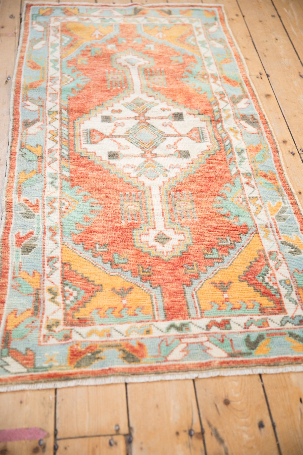 2.5x5.5 Vintage Oushak Rug Runner