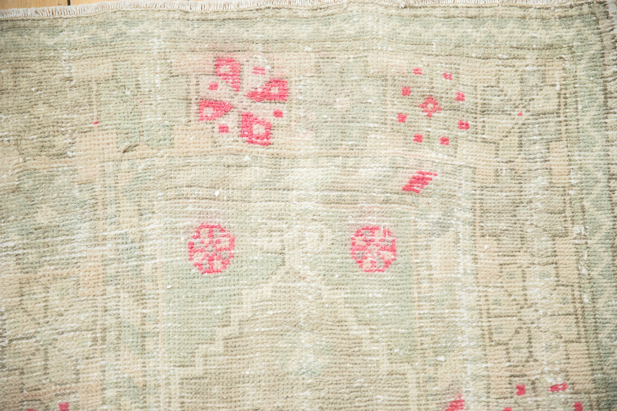 2.5x6 Vintage Distressed Oushak Rug Runner