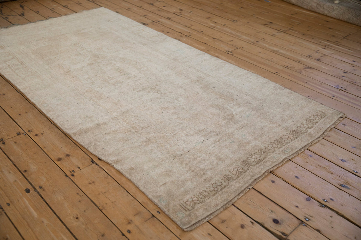 4x8 Vintage Distressed Oushak Rug Runner