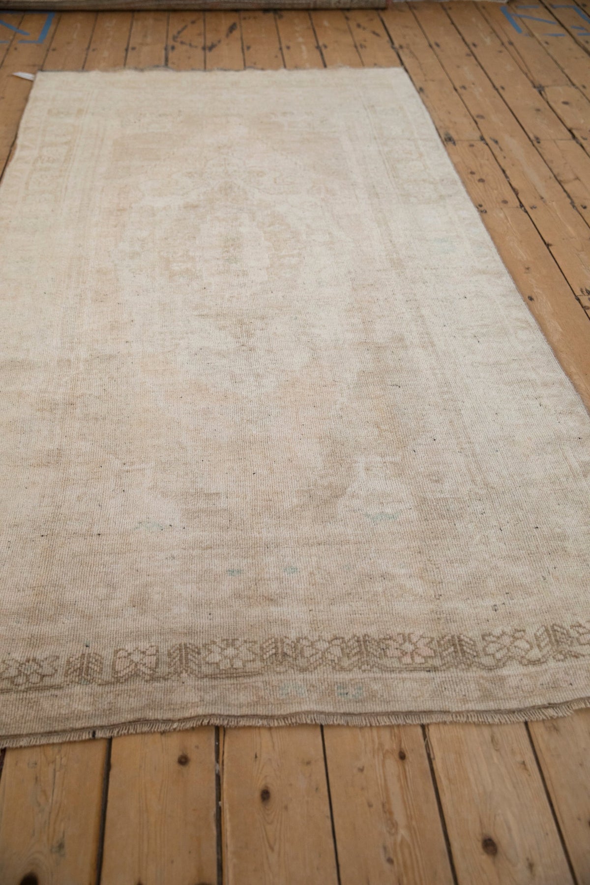 4x8 Vintage Distressed Oushak Rug Runner