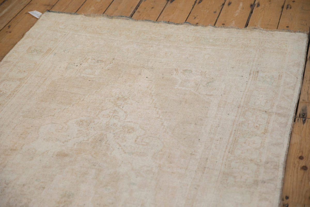 4x8 Vintage Distressed Oushak Rug Runner