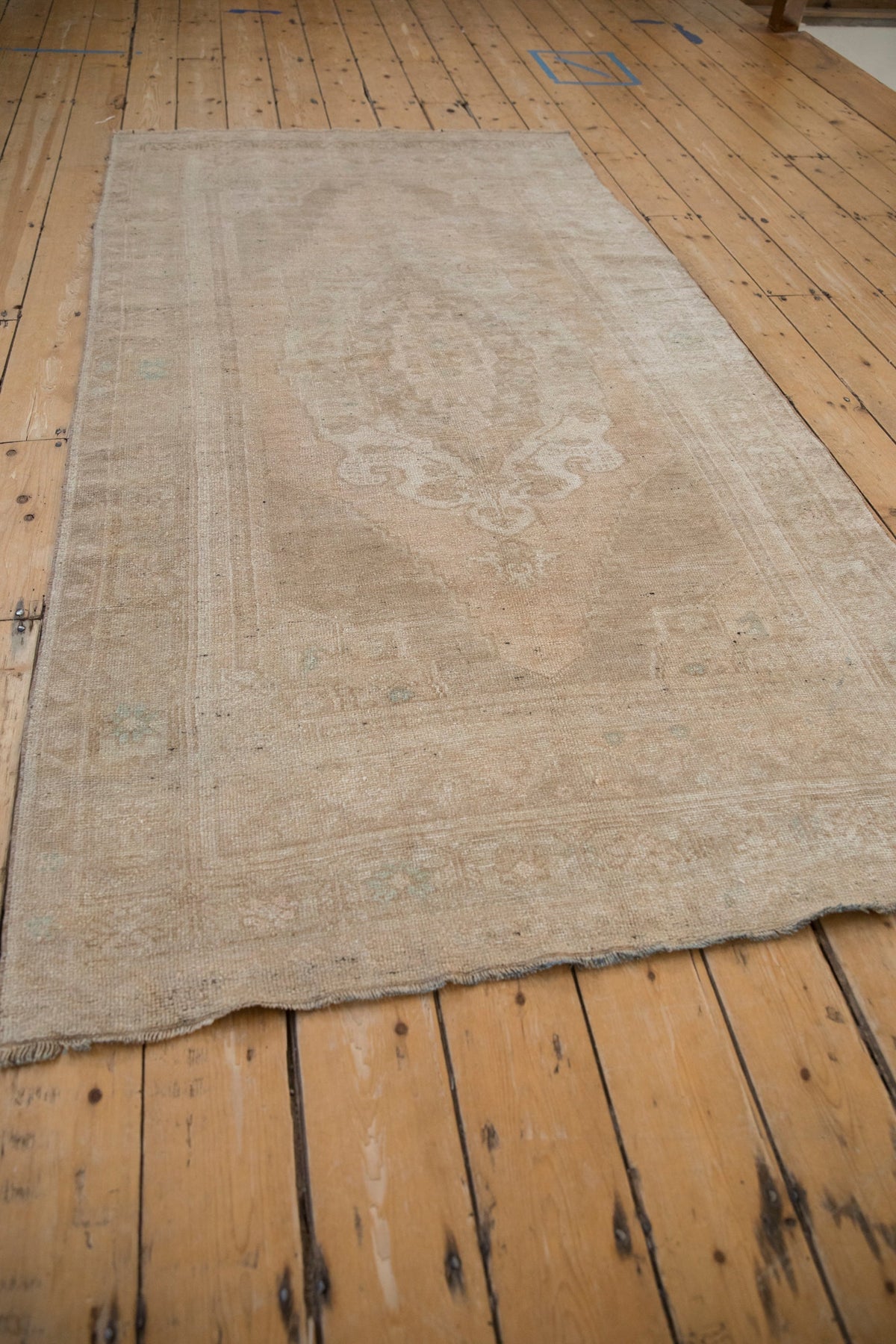4x8 Vintage Distressed Oushak Rug Runner