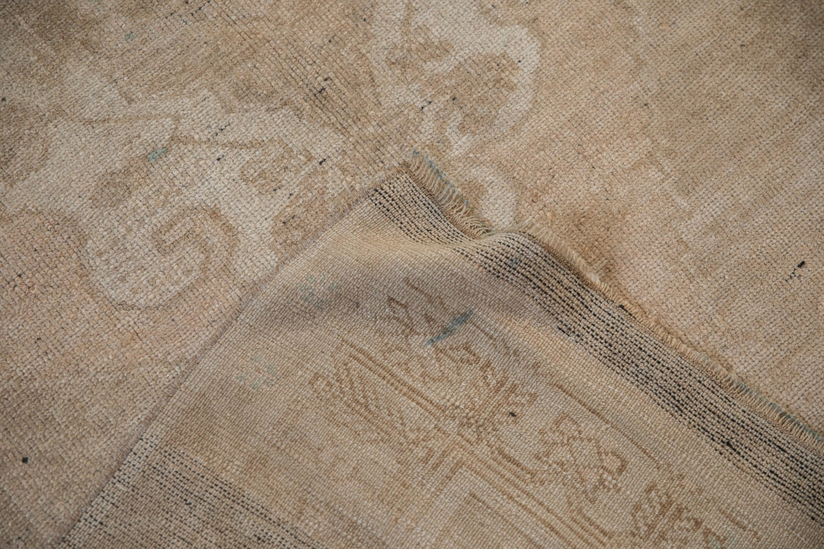 4x8 Vintage Distressed Oushak Rug Runner