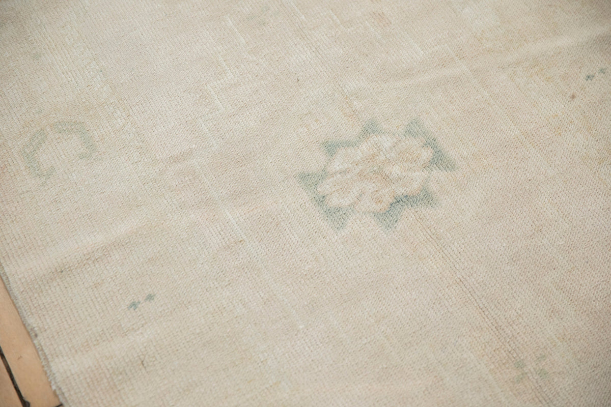 3x6.5 Vintage Distressed Oushak Rug Runner