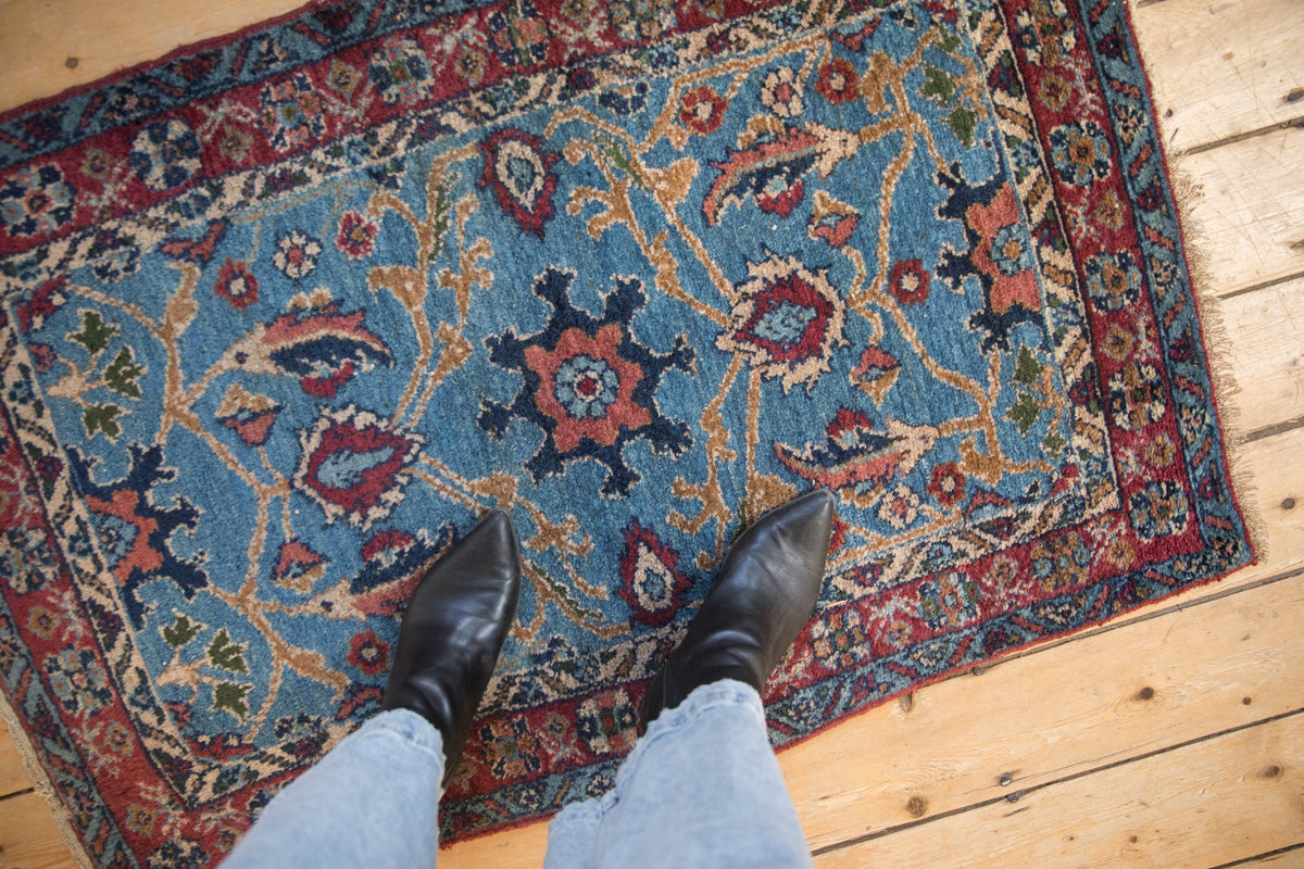 2.5x4 Vintage Fine Bibikabad Rug