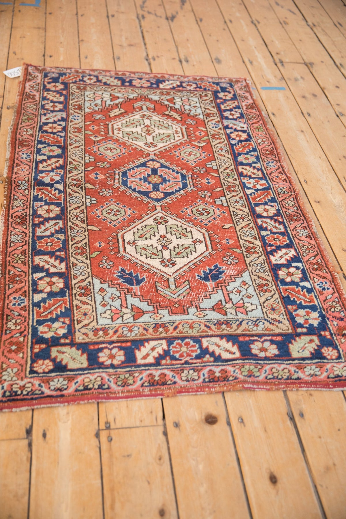 3x5 Vintage Heriz Rug