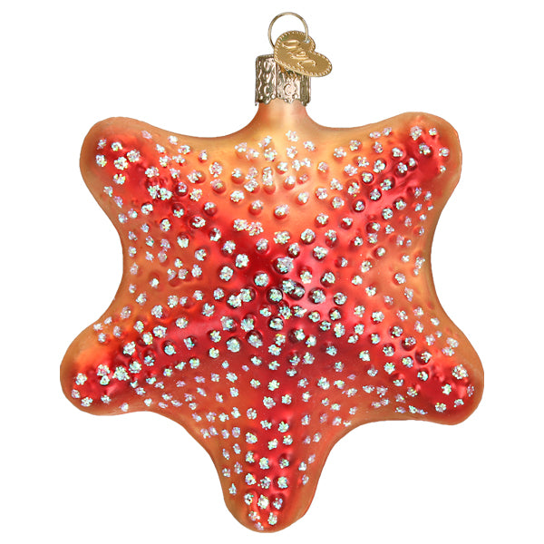 Red Starfish Ornament