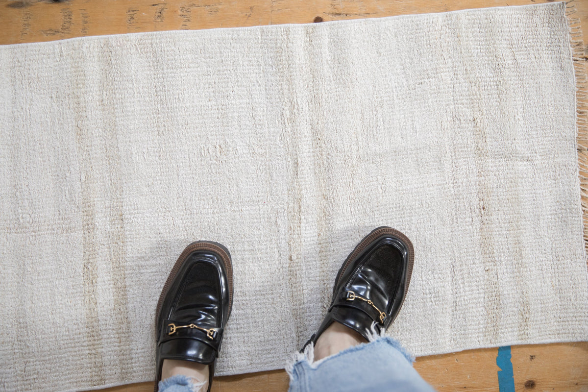 1.5x3 Vintage Hemp Kilim Rug Mat
