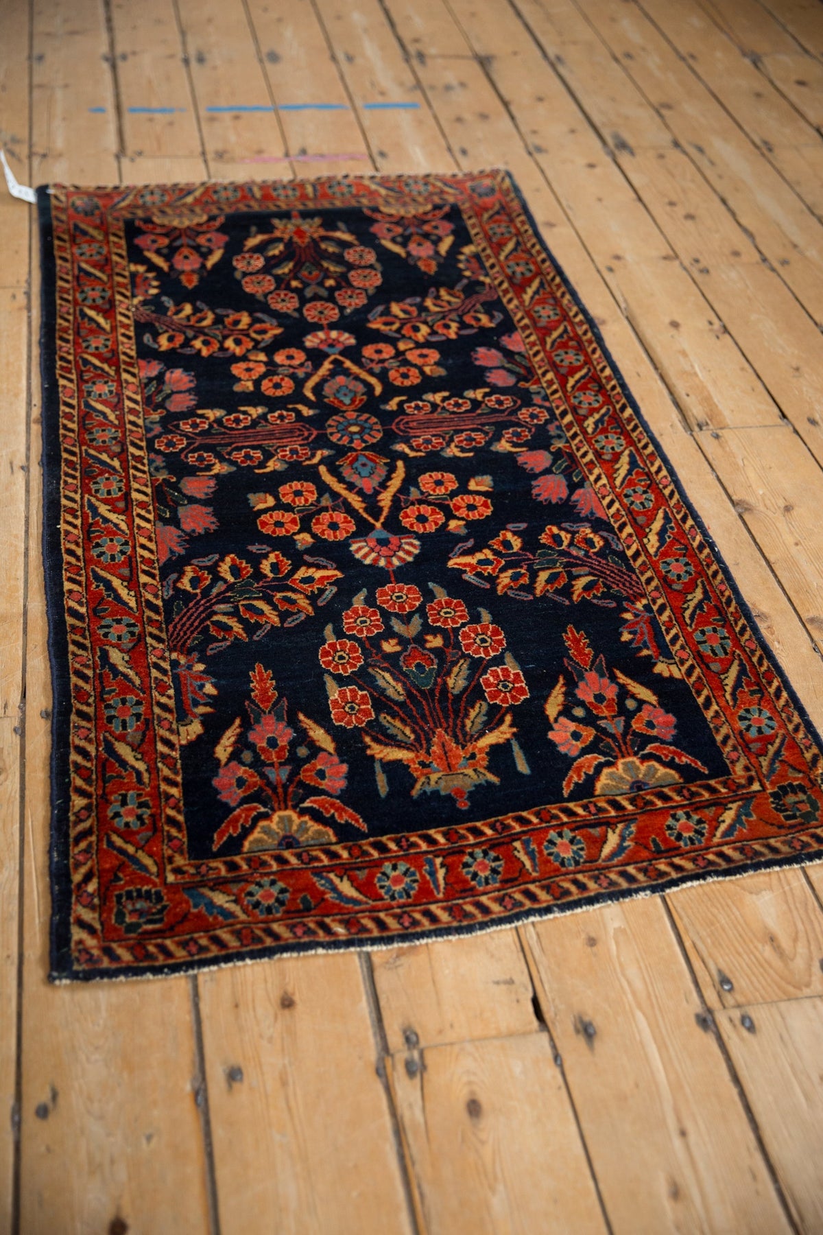 2.5x5 Antique Mohajeran Sarouk Rug Runner
