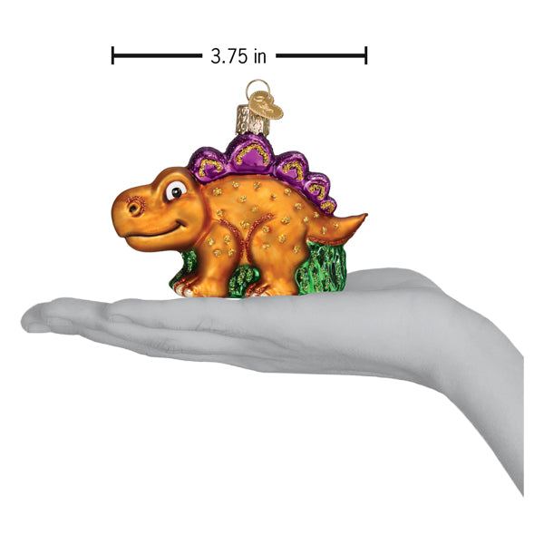 A-roarable Stegosaurus Ornament