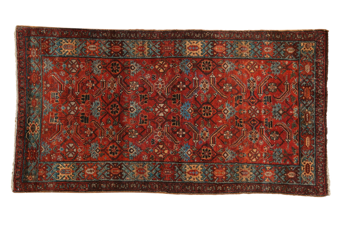 3.5x6.5 Vintage Fine Hamadan Rug