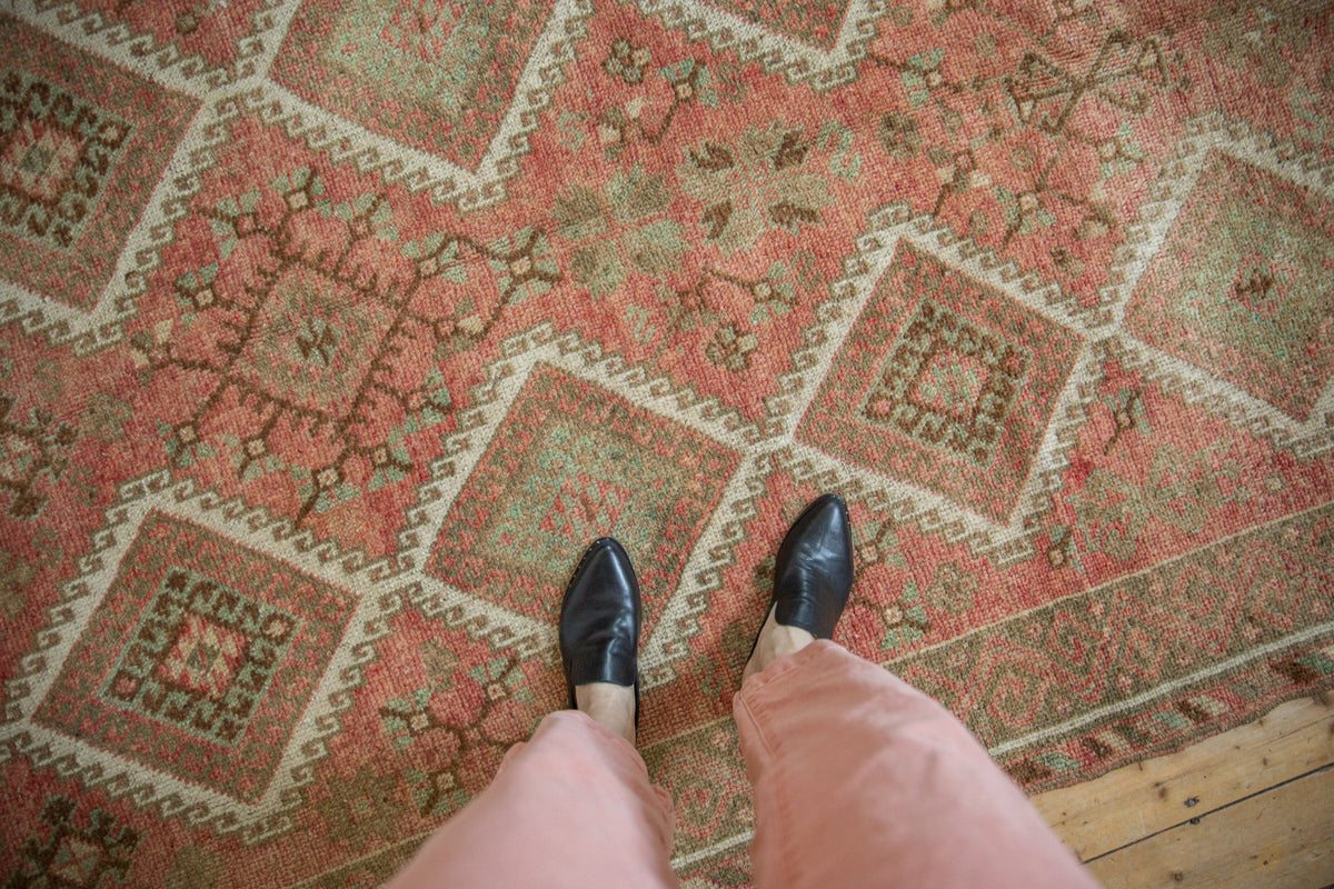 5.5x11 Vintage Distressed Kurdish Rug Runner