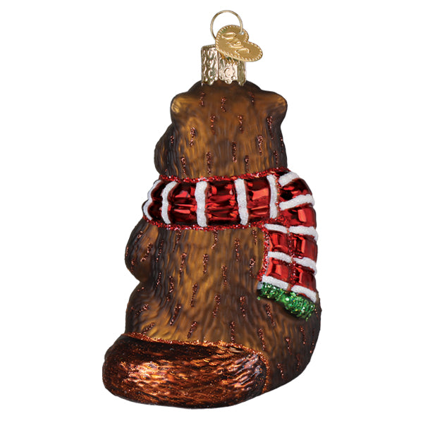 Merry Marmot Ornament