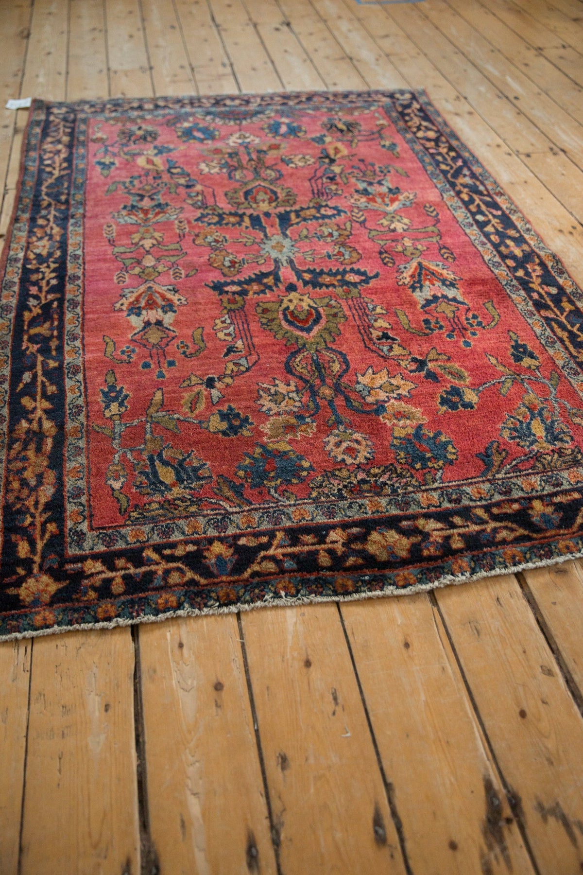 4x6.5 Antique Fine Sarouk Rug