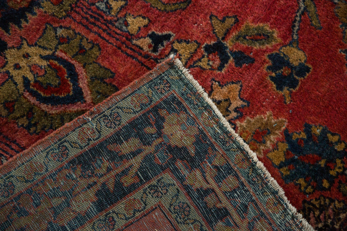 4x6.5 Antique Fine Sarouk Rug