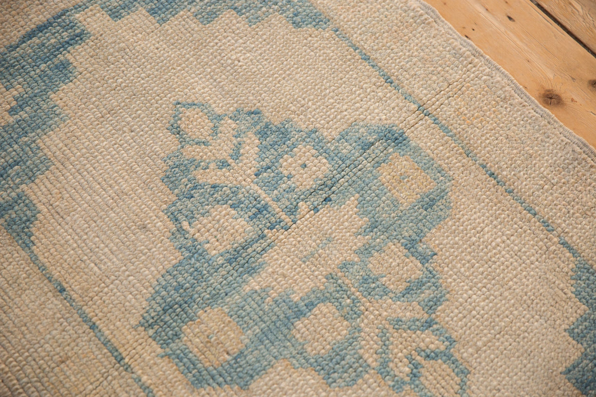 2.5x3.5 Distressed Oushak Rug