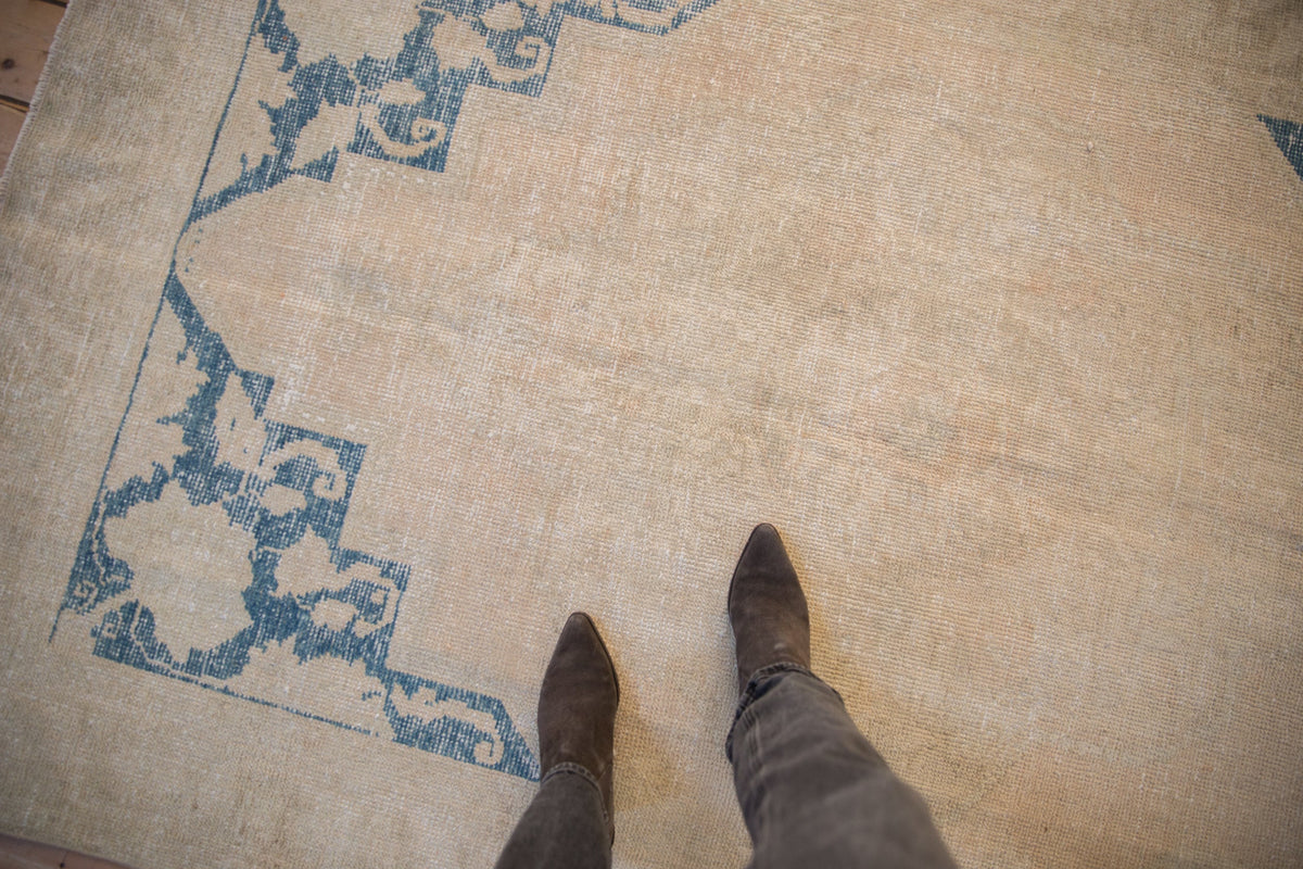 5x8 Vintage Distressed Oushak Carpet