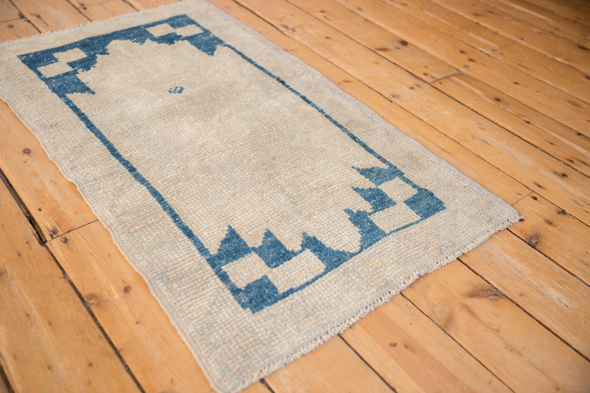 2x4 Distressed Oushak Rug Runner