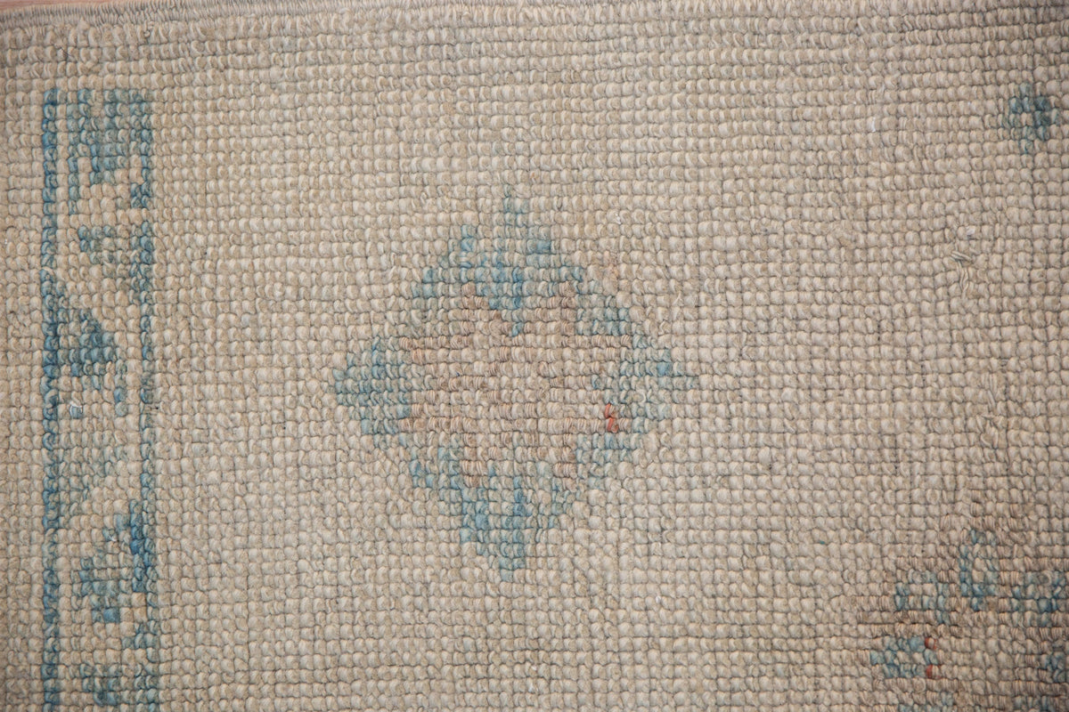 2x3.5 Distressed Oushak Rug