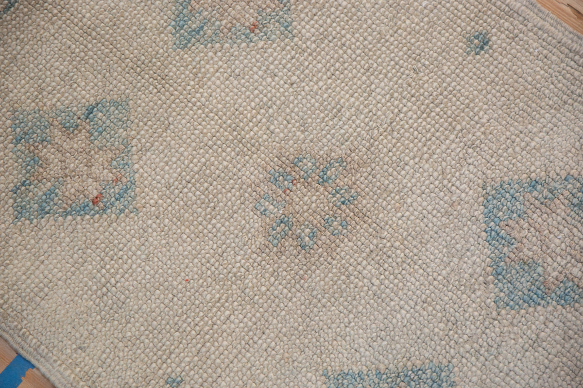 2x3.5 Distressed Oushak Rug