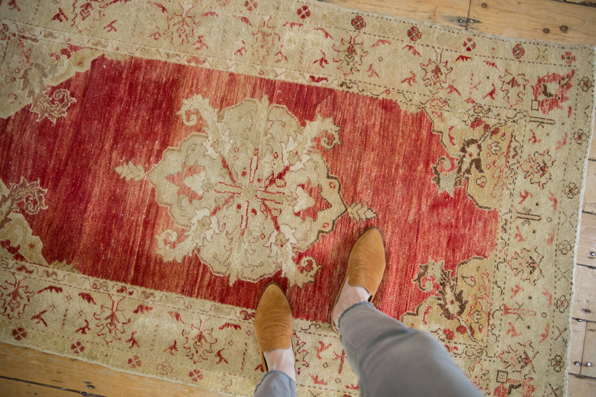 3.5x6 Vintage Distressed Anatolian Rug
