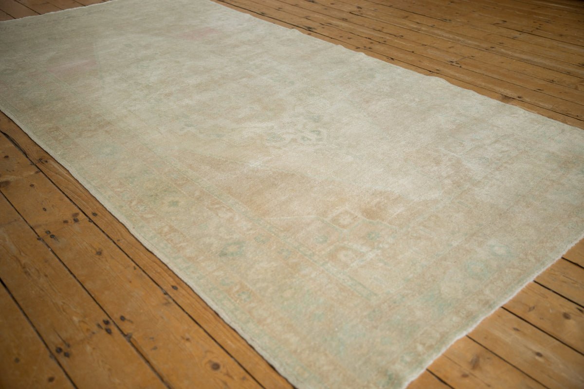 5x10 Vintage Distressed Oushak Rug Runner