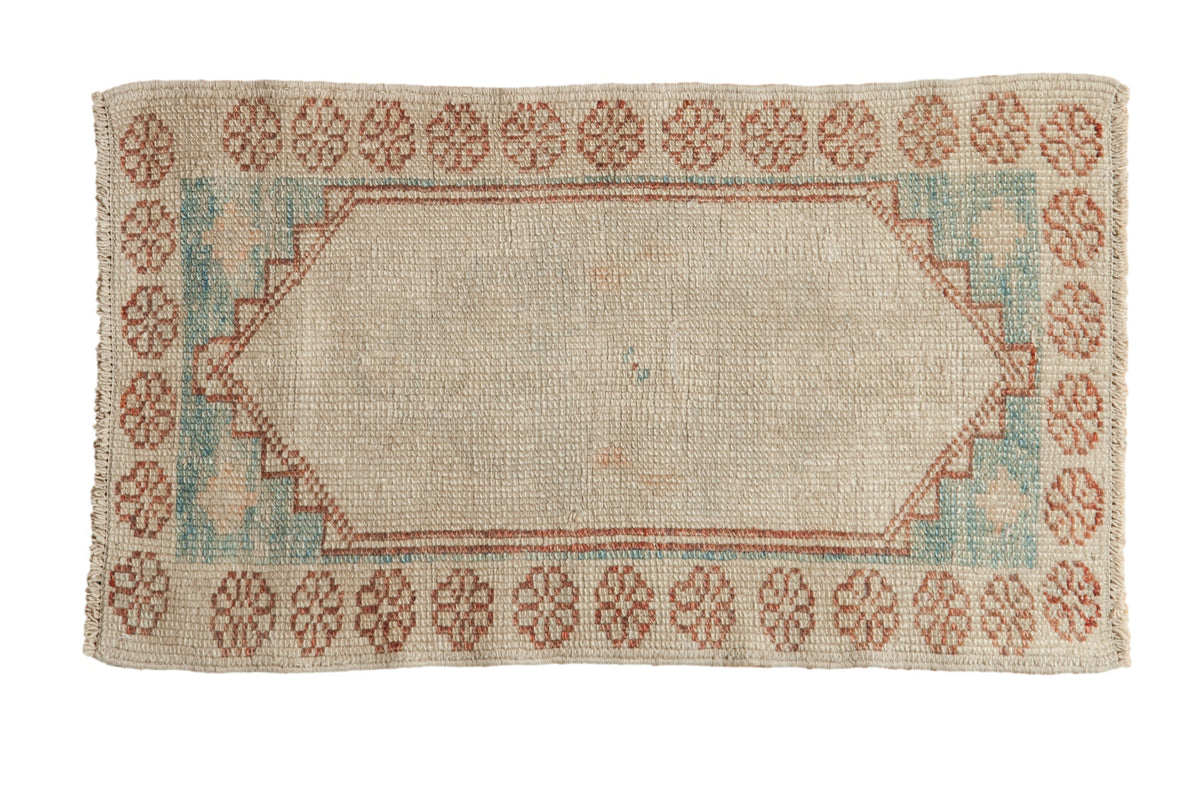 2x3.5 Distressed Oushak Rug