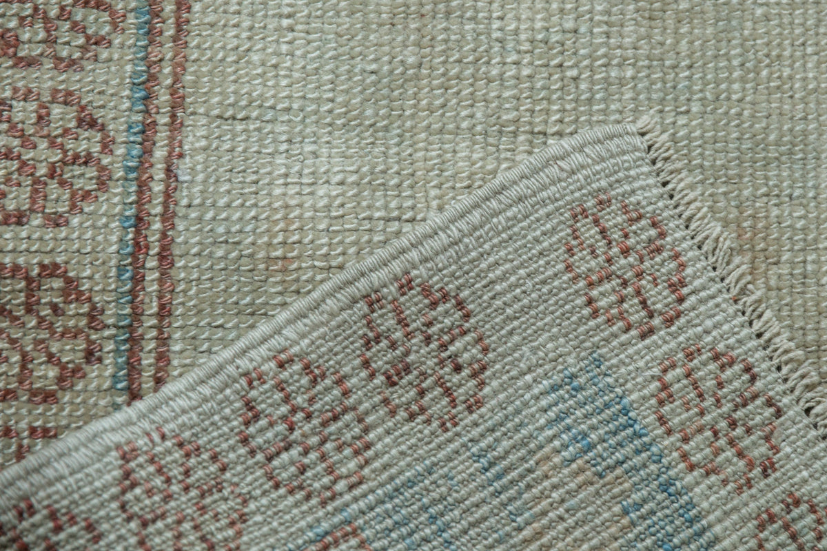 2x3.5 Distressed Oushak Rug