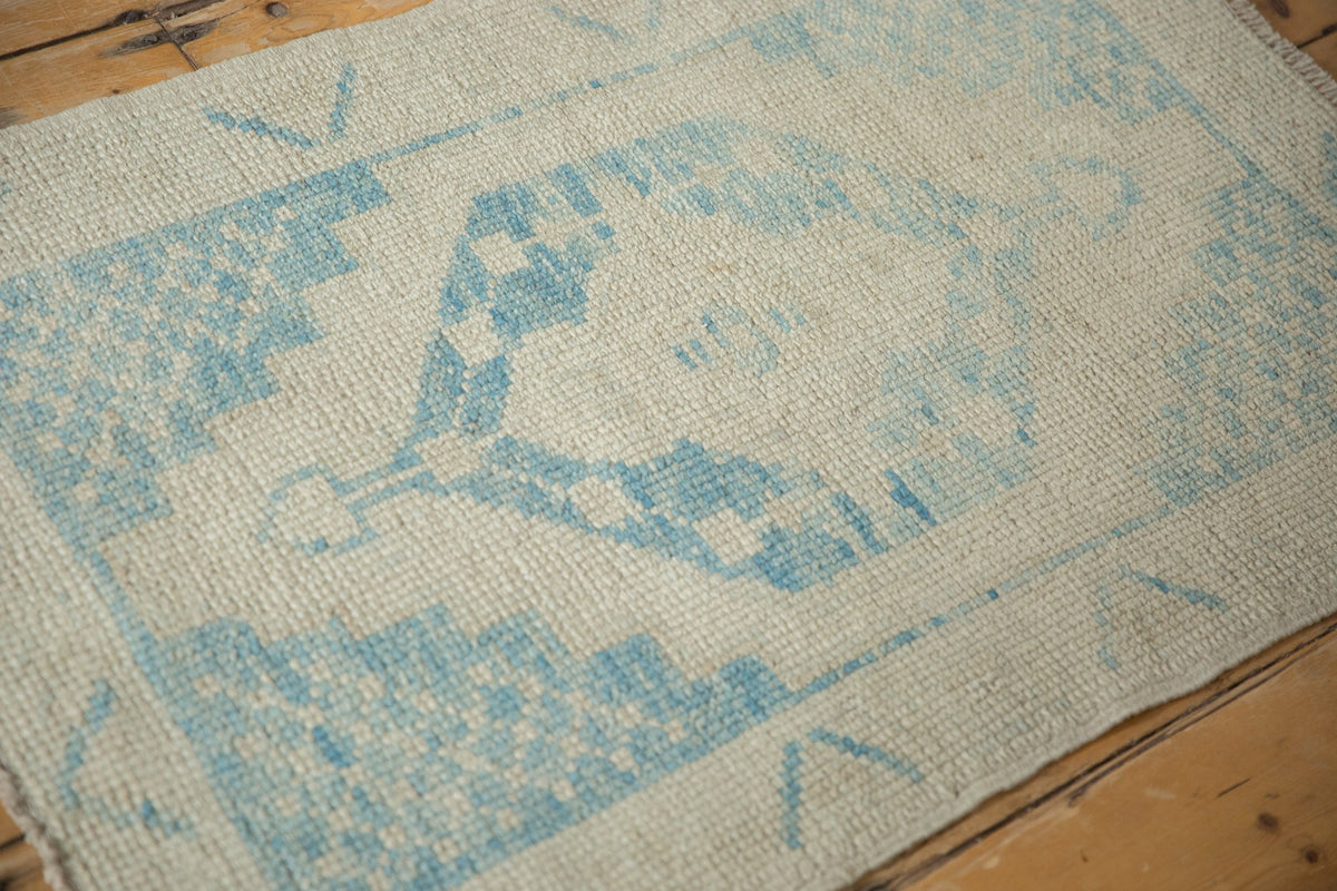 2.5x4 Distressed Oushak Rug