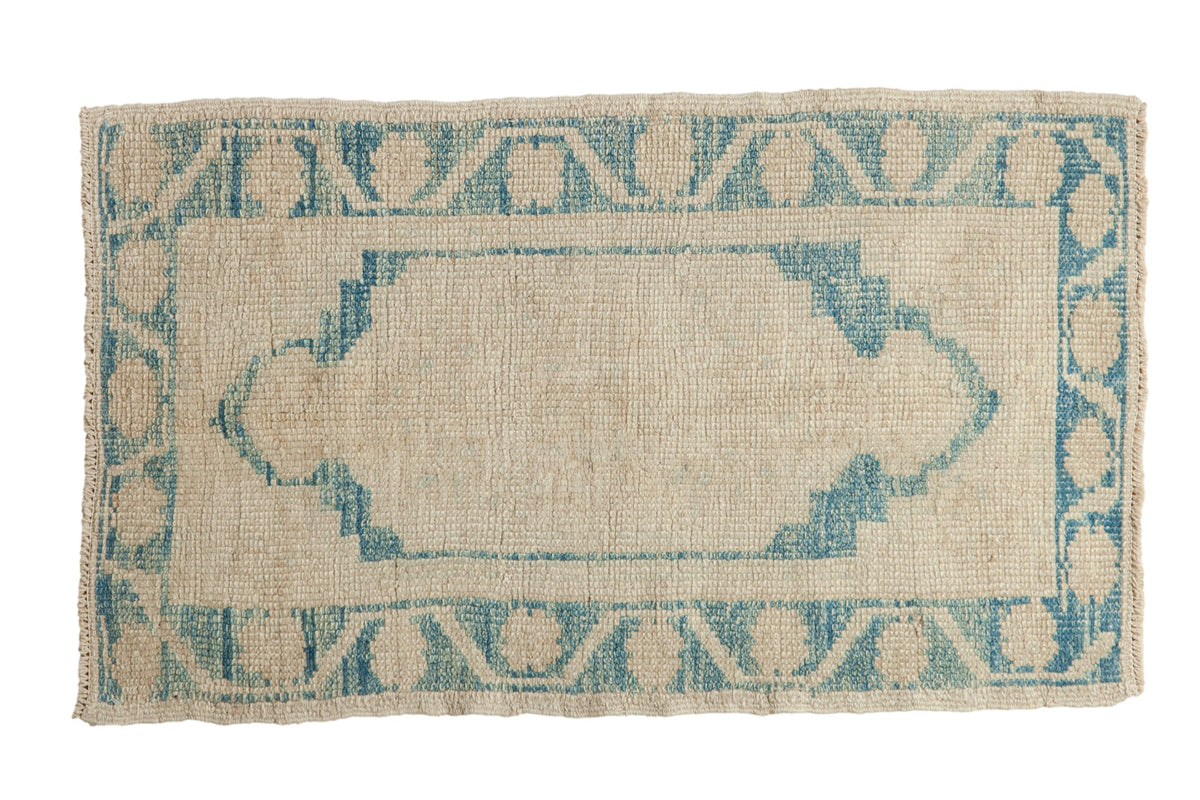 2.5x4 Distressed Oushak Rug