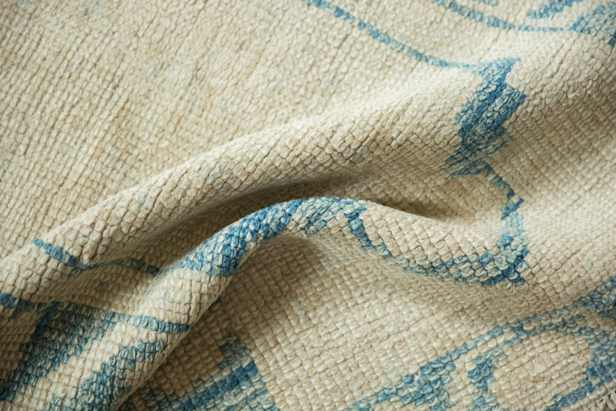 2.5x4 Distressed Oushak Rug
