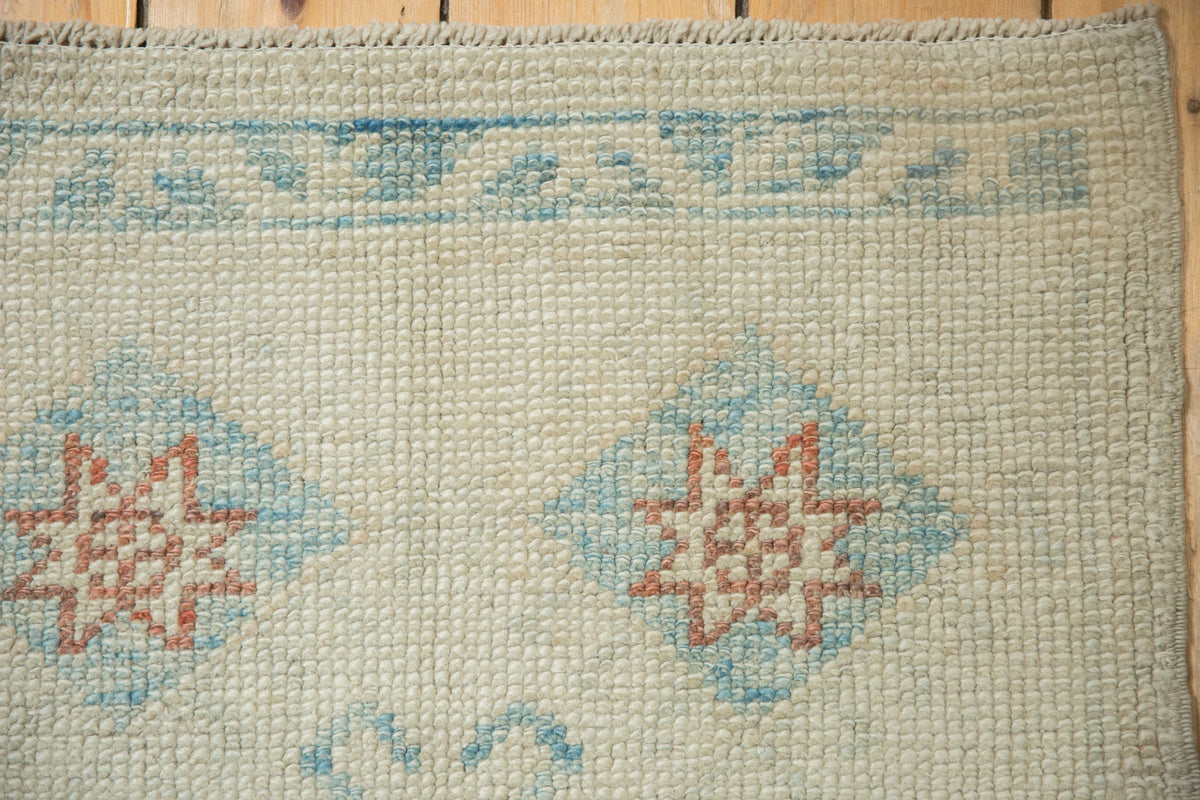 2x3.5 Distressed Oushak Rug
