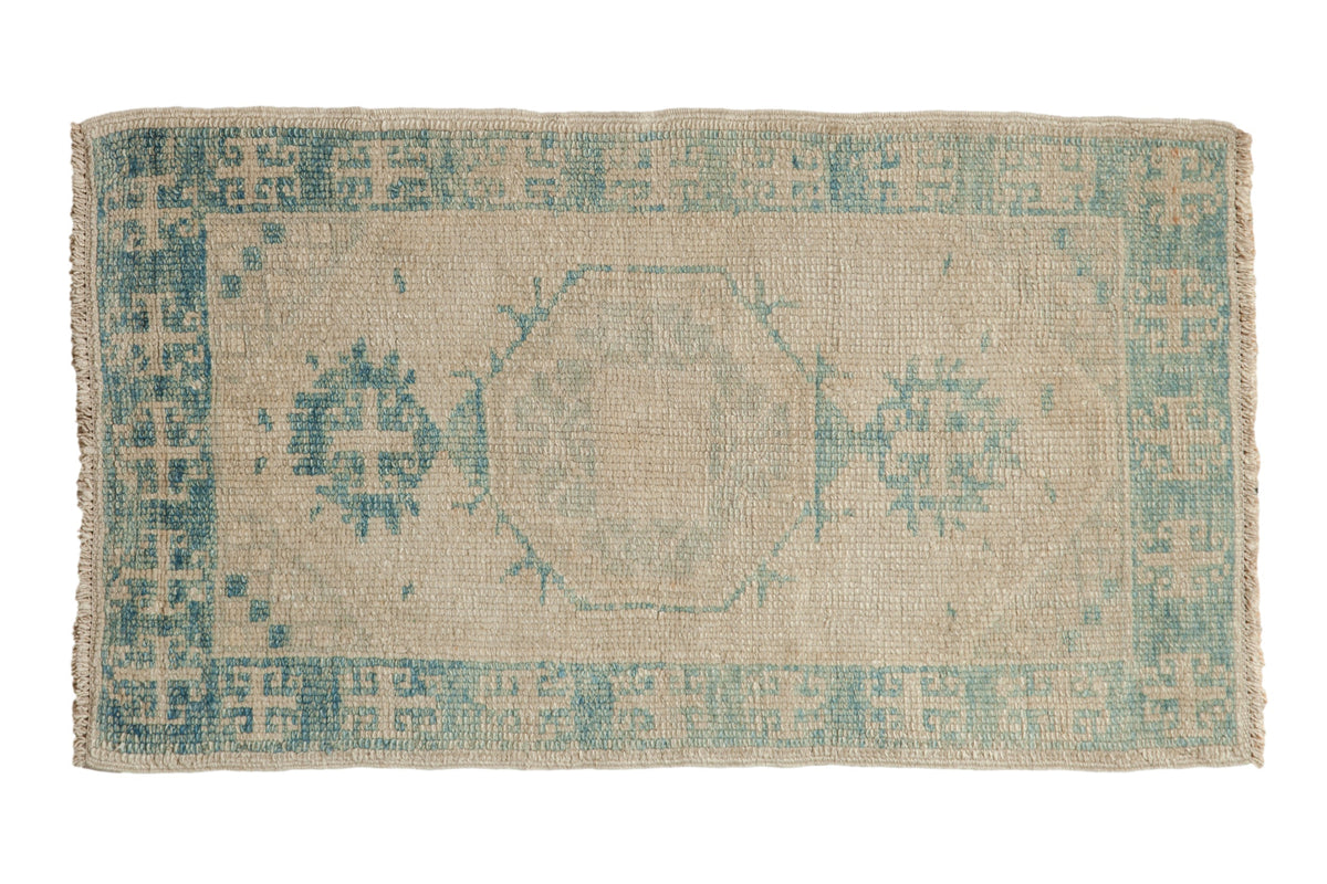 2x4 Distressed Oushak Rug Runner