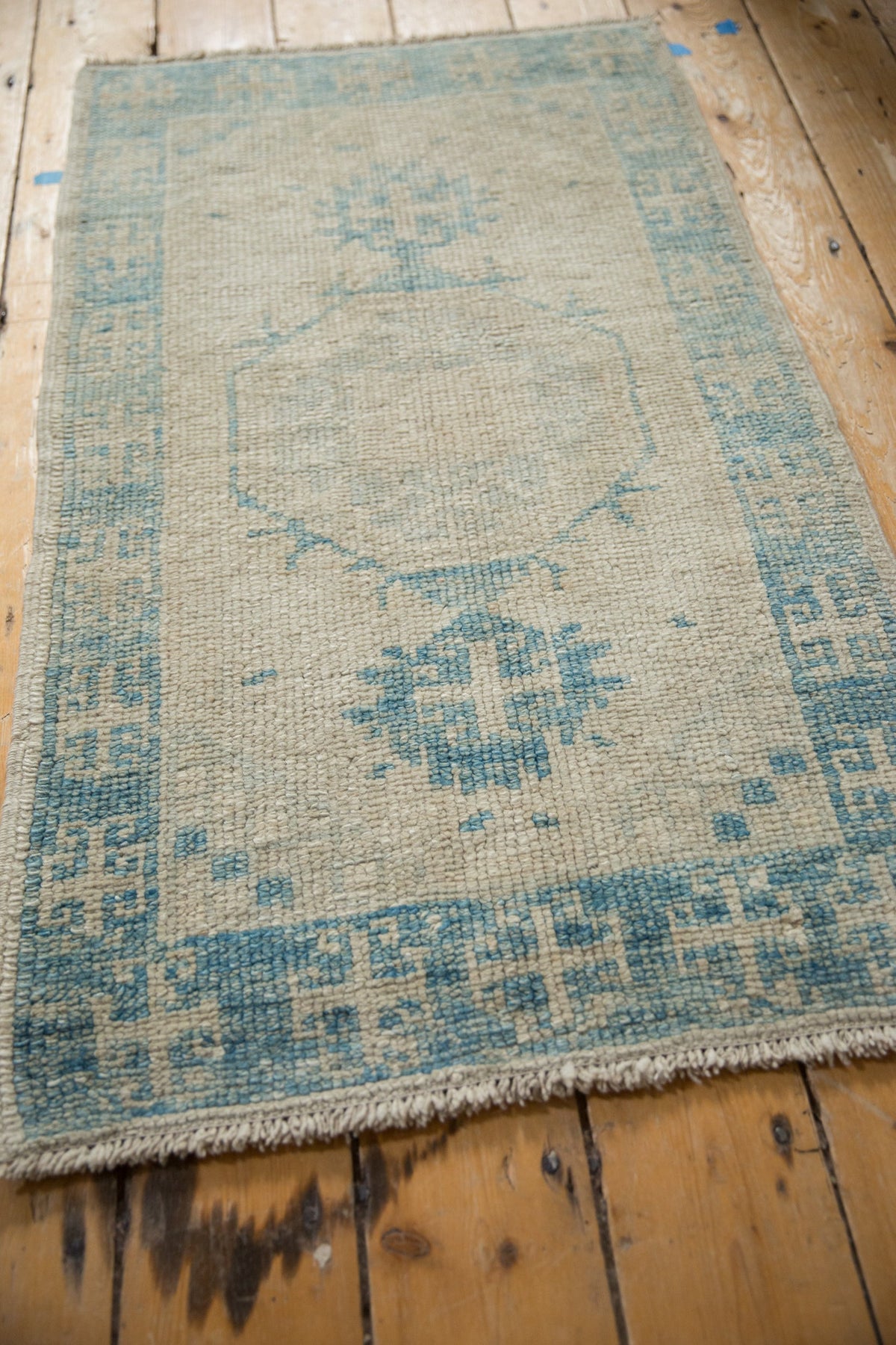 2x4 Distressed Oushak Rug Runner