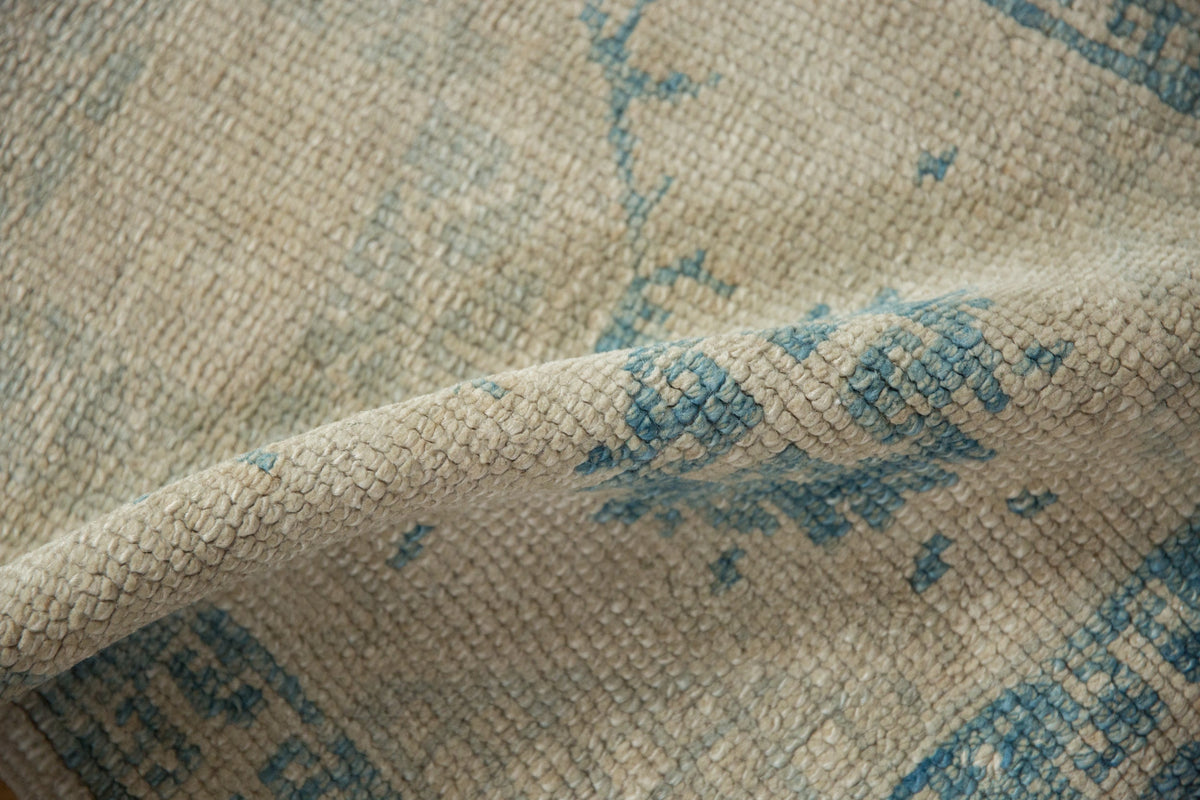 2x4 Distressed Oushak Rug Runner