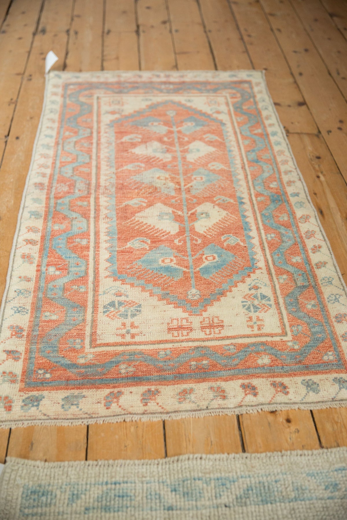 2.5x5 Distressed Oushak Rug Runner