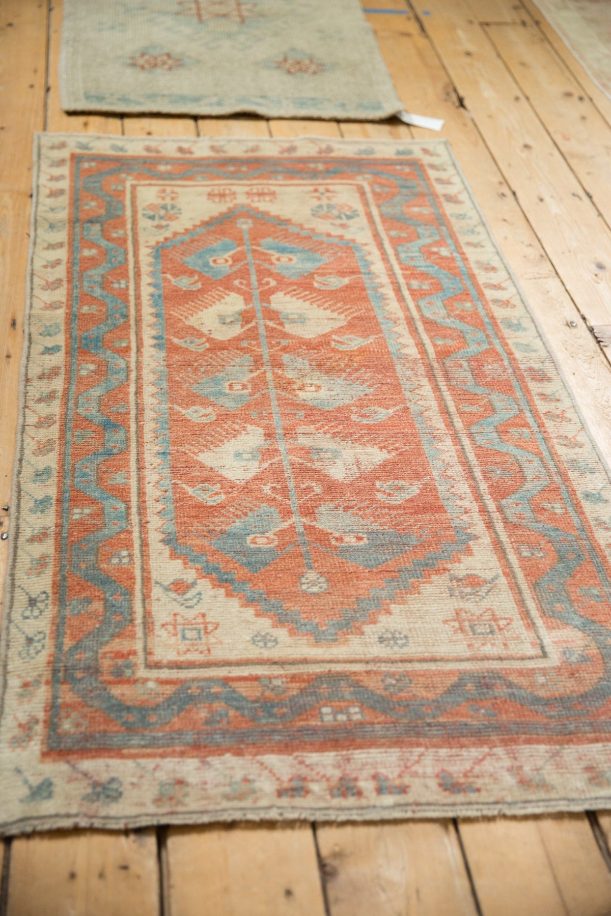 2.5x5 Distressed Oushak Rug Runner