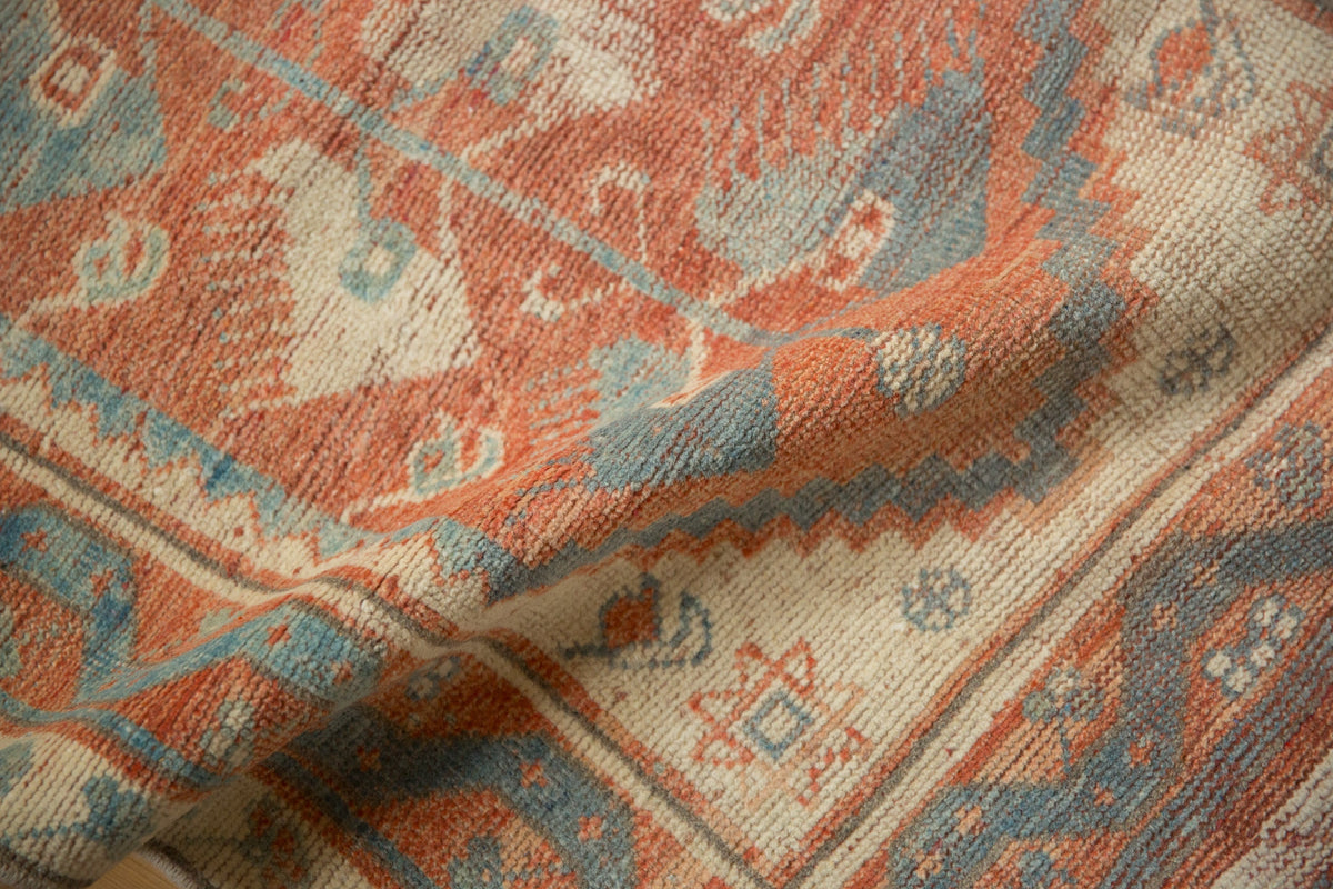 2.5x5 Distressed Oushak Rug Runner
