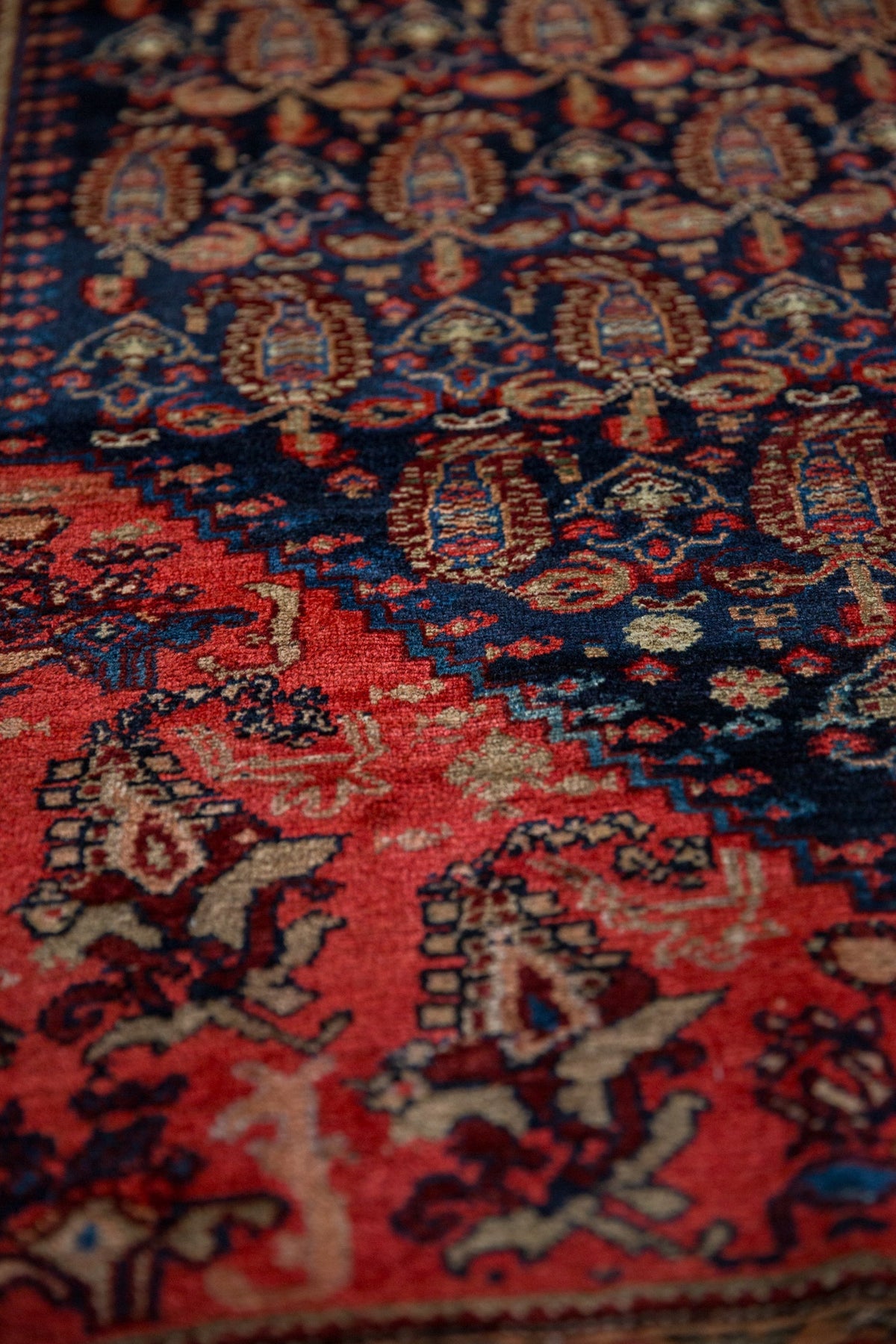 4.5x6.5 Antique Malayer Rug