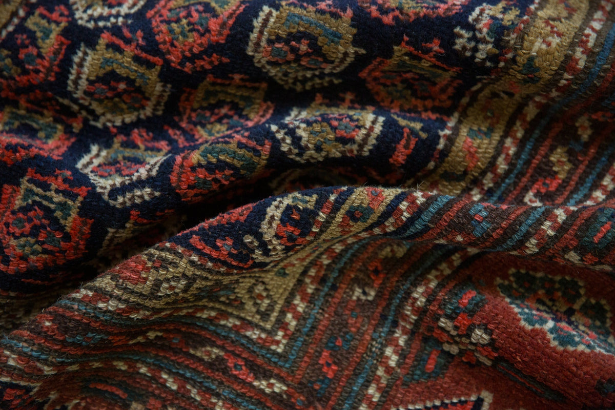 4x6 Antique Kurdish Hamadan Rug