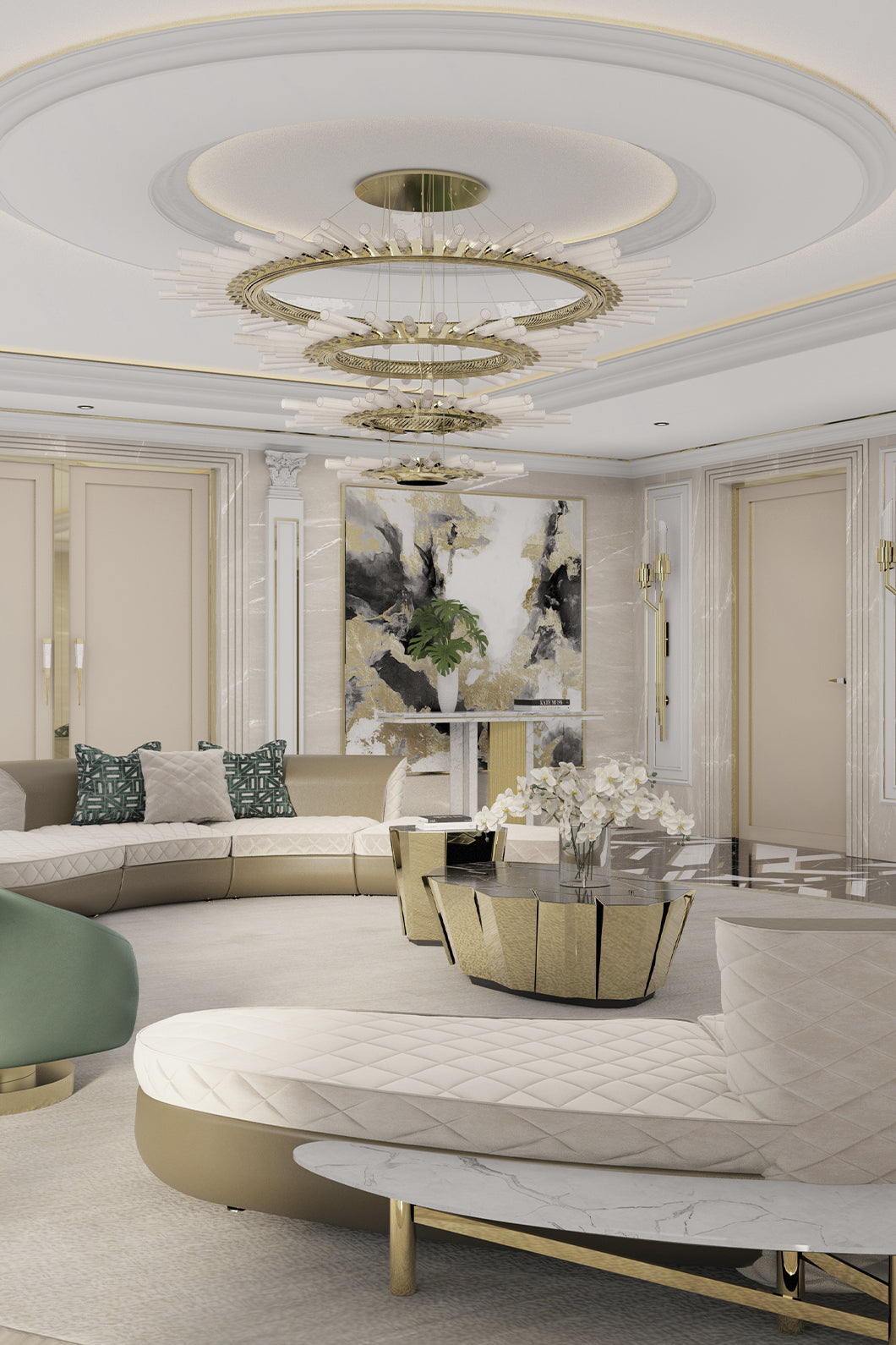 Majestic Chandelier by Luxxu – view 2