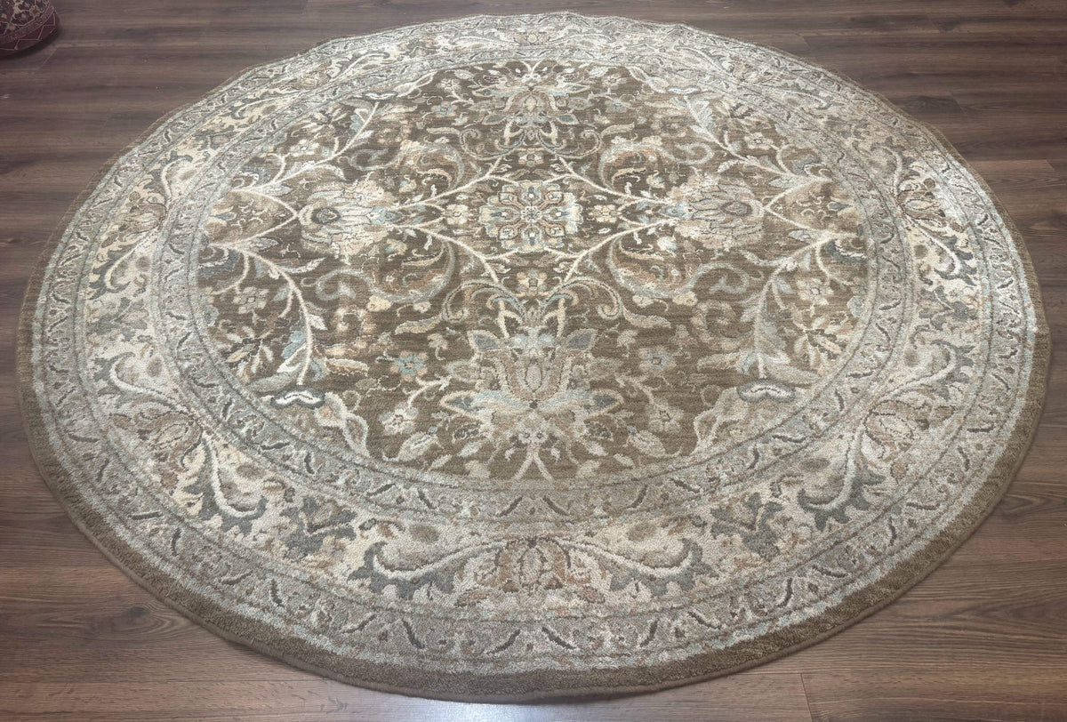 Round Karastan Rug 8x8 ft, Euphoria New Bridge Karastan Rug, Indo Mahal Design - Jewel Rugs, view 2