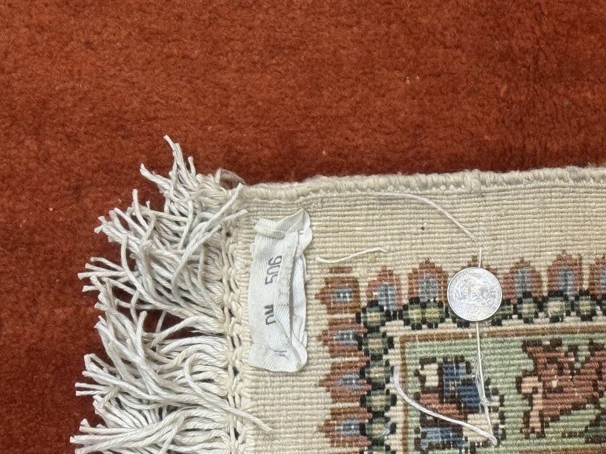 Persian Rug 11x13, Semi Open Field, Soft Wool Pile, Vintage Persian Carpet, Persian Tabriz Tabatabai - Jewel Rugs, view 10