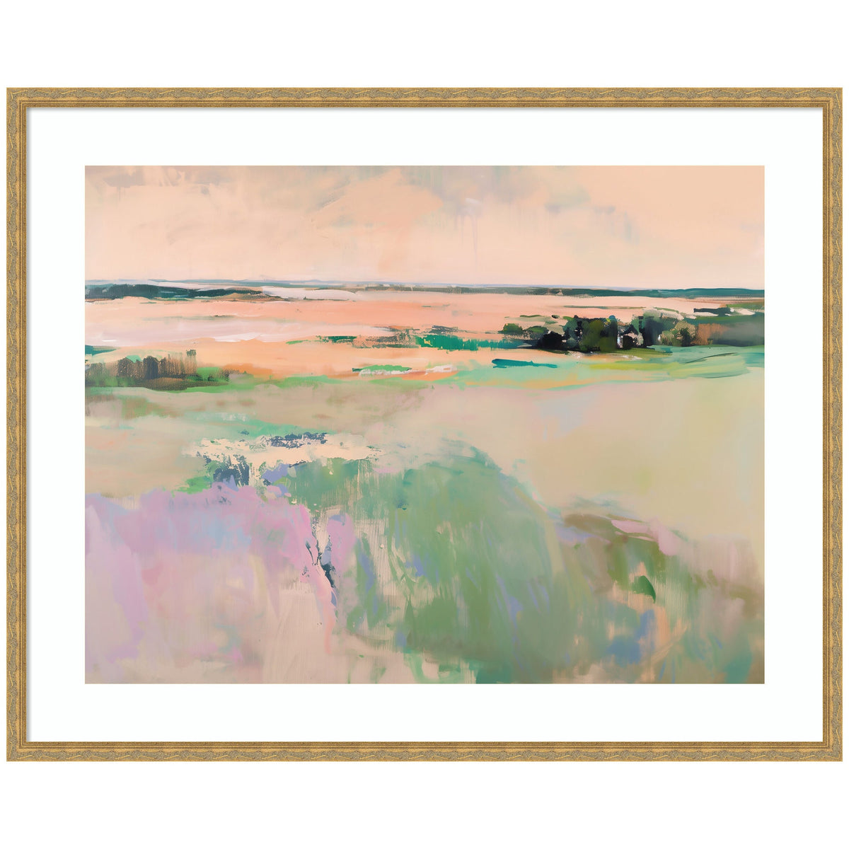 Framed Art Pastel Horizon III by Amy Lighthall