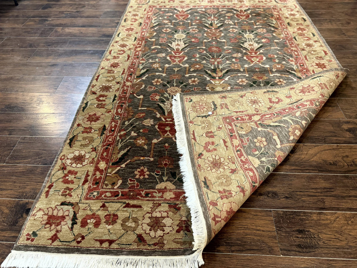 Pak Persian Mahal Rug 6x9, Floral Handmade Wool Traditional Oriental Carpet - Jewel Rugs, view 12
