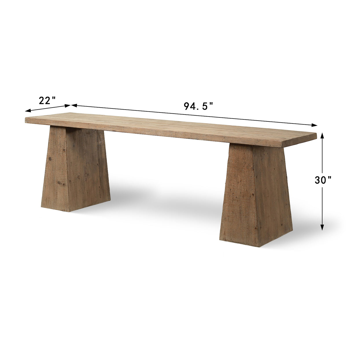 Atrani Console Pinewood with Weathered Grey Tone image
