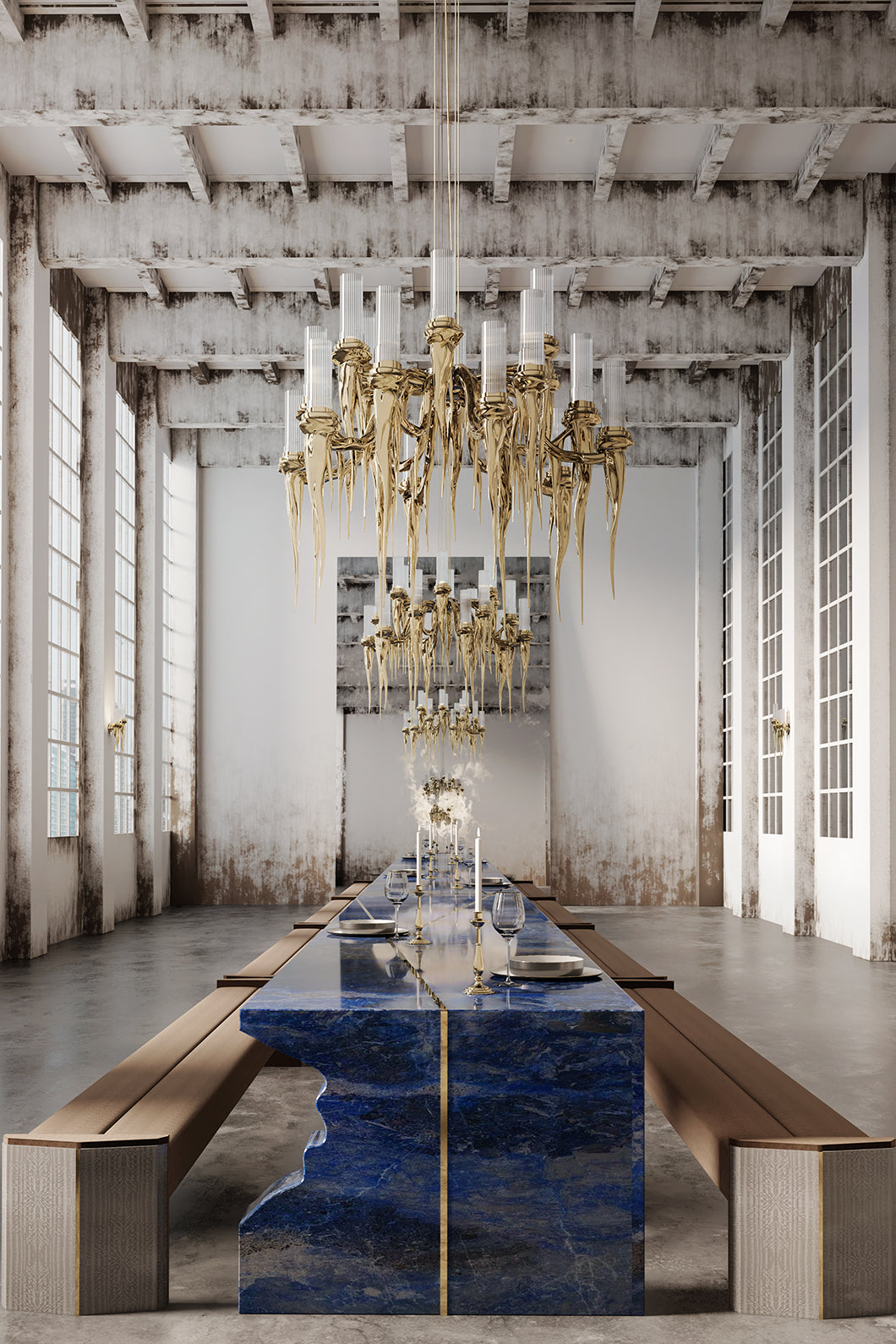 Wax Chandelier by Luxxu – view 3