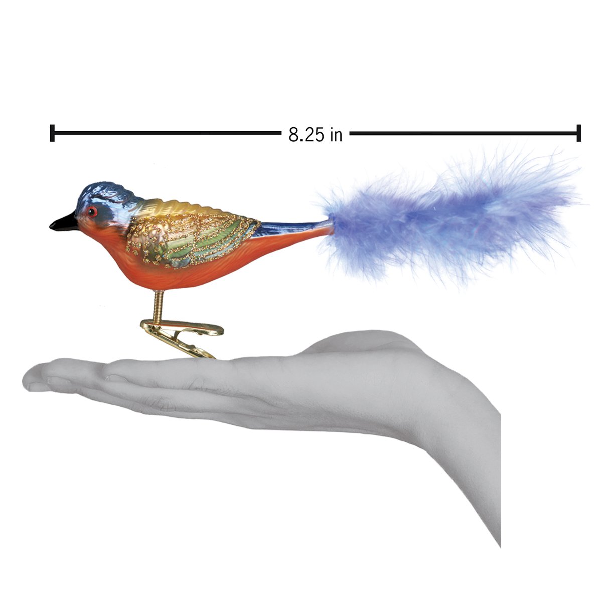 Painted Bunting Ornament