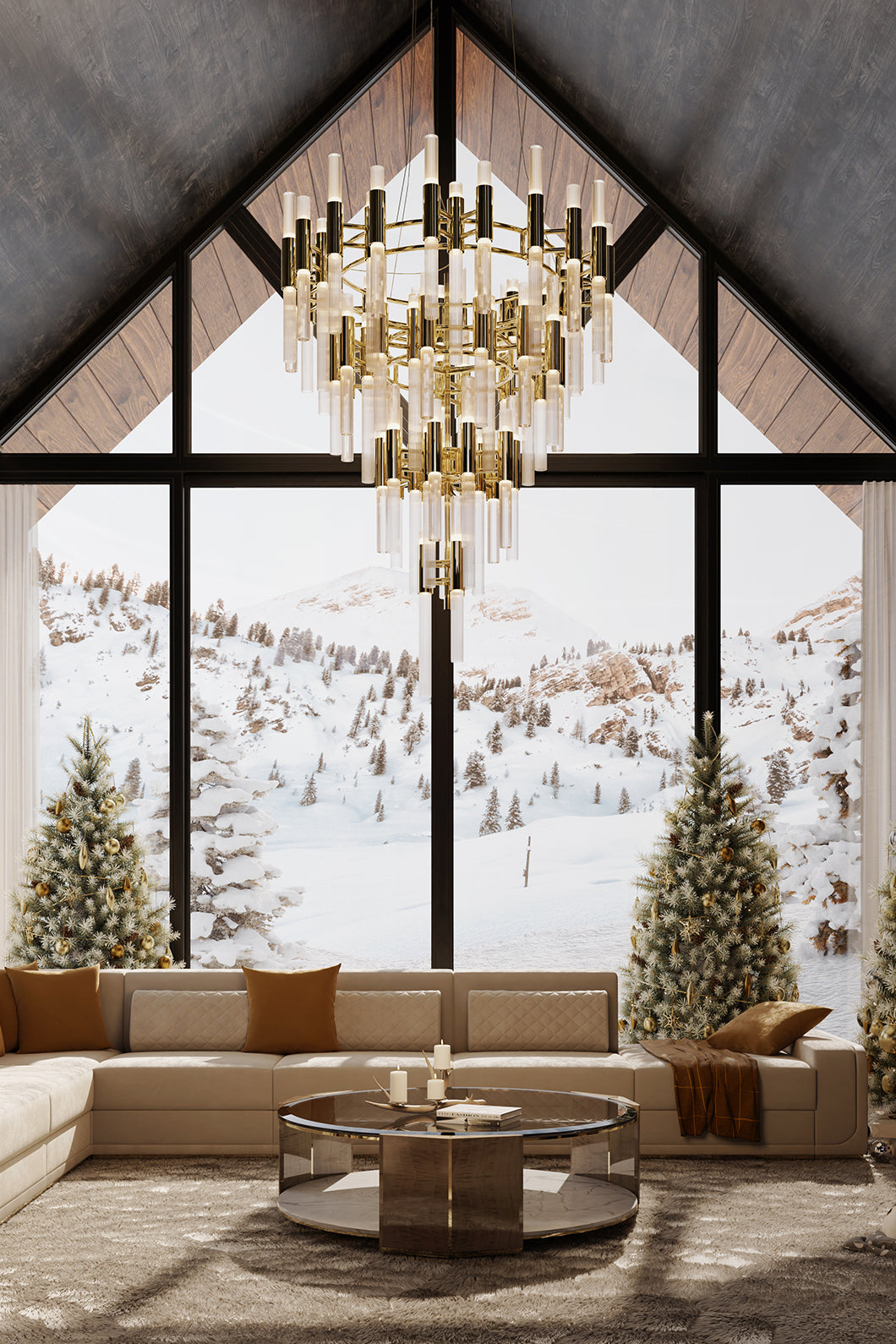 Waterfall Chandelier by Luxxu – view 5